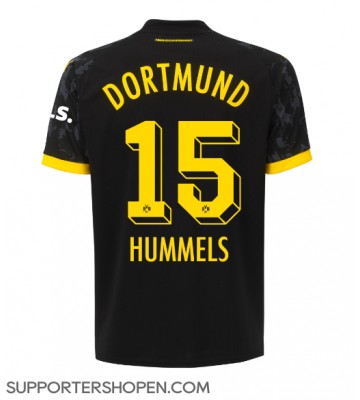 Borussia Dortmund Mats Hummels #15 Borta Matchtröja Dam 2023-24 Kortärmad